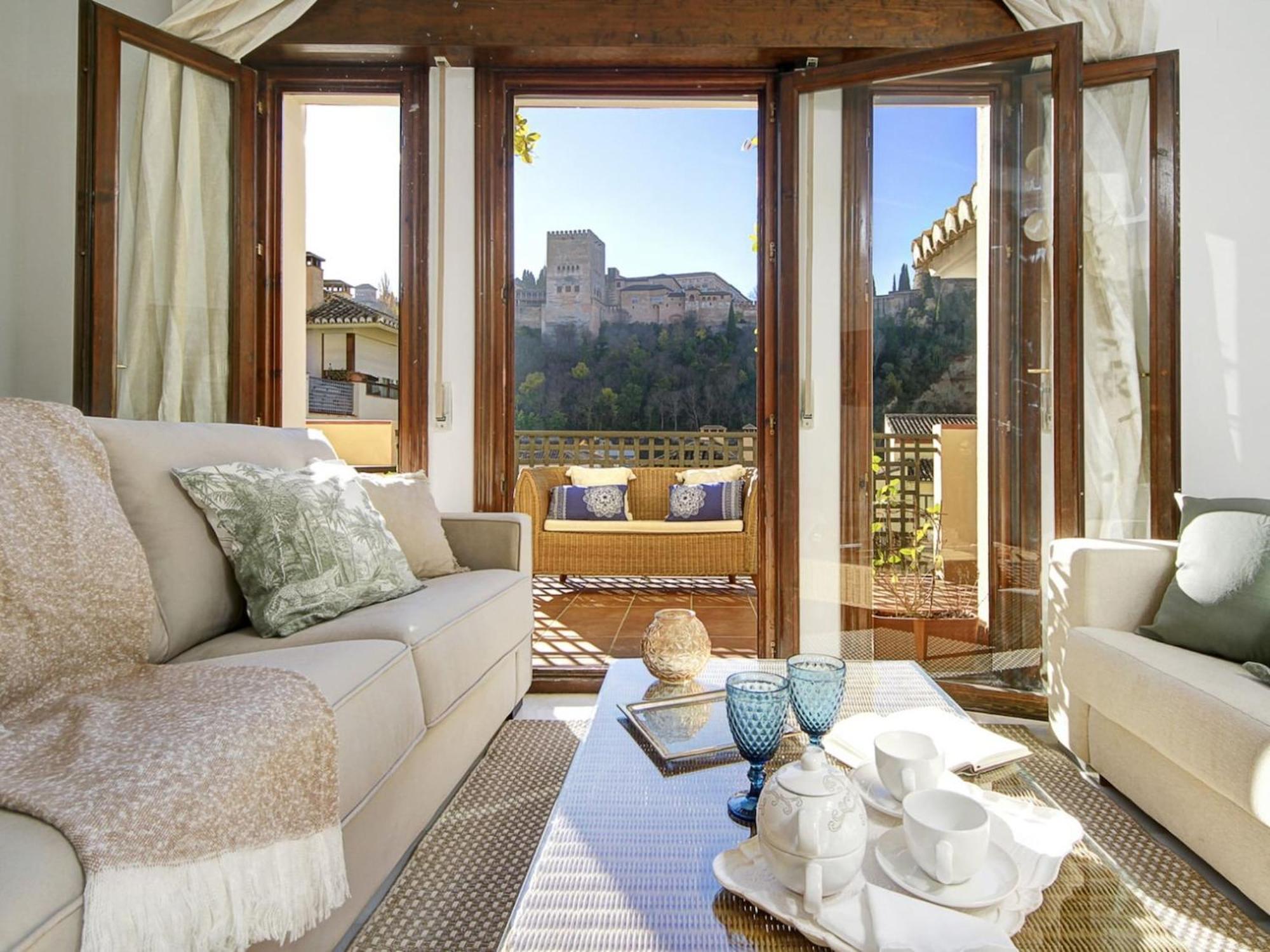 Chezmoihomes Alhambra Penthouse 2 Private Terraces Granada Esterno foto