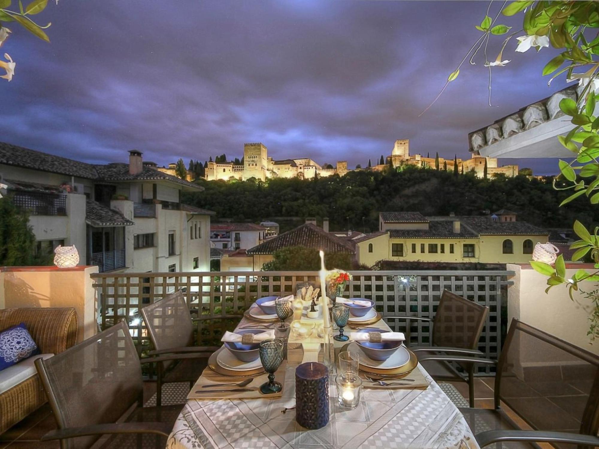 Chezmoihomes Alhambra Penthouse 2 Private Terraces Granada Esterno foto