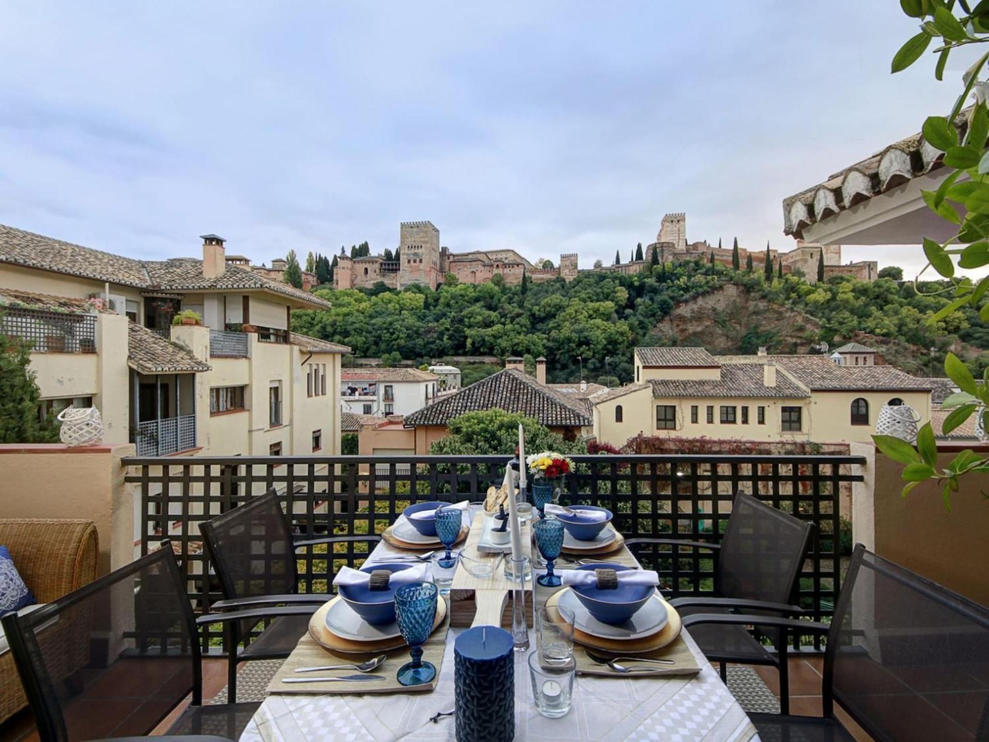 Chezmoihomes Alhambra Penthouse 2 Private Terraces Granada Esterno foto
